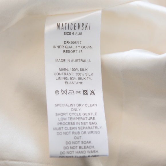 Maticevski Black and White floral gown size xxs - Picture 9 of 9